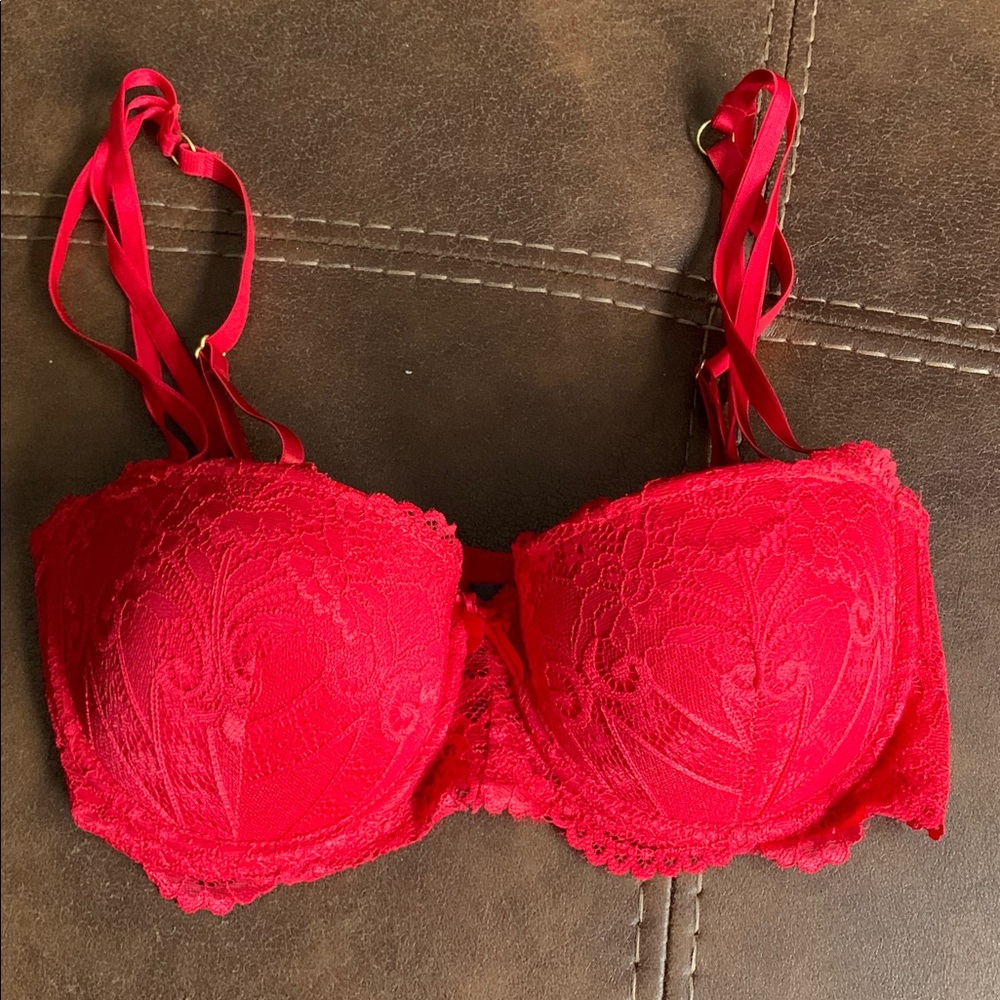 Yandy Red Lace Bra